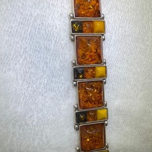 Retro Amber Bracelet